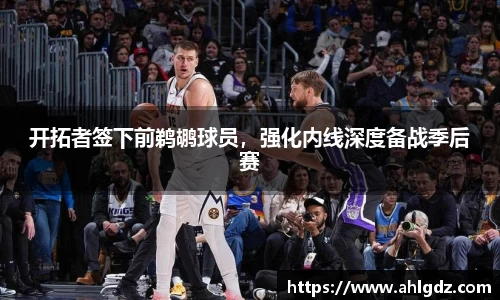 开拓者签下前鹈鹕球员，强化内线深度备战季后赛