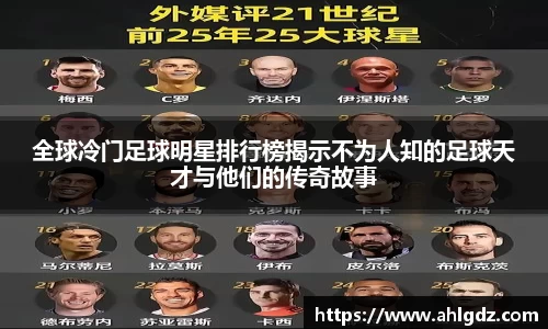 全球冷门足球明星排行榜揭示不为人知的足球天才与他们的传奇故事