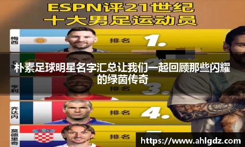 朴素足球明星名字汇总让我们一起回顾那些闪耀的绿茵传奇